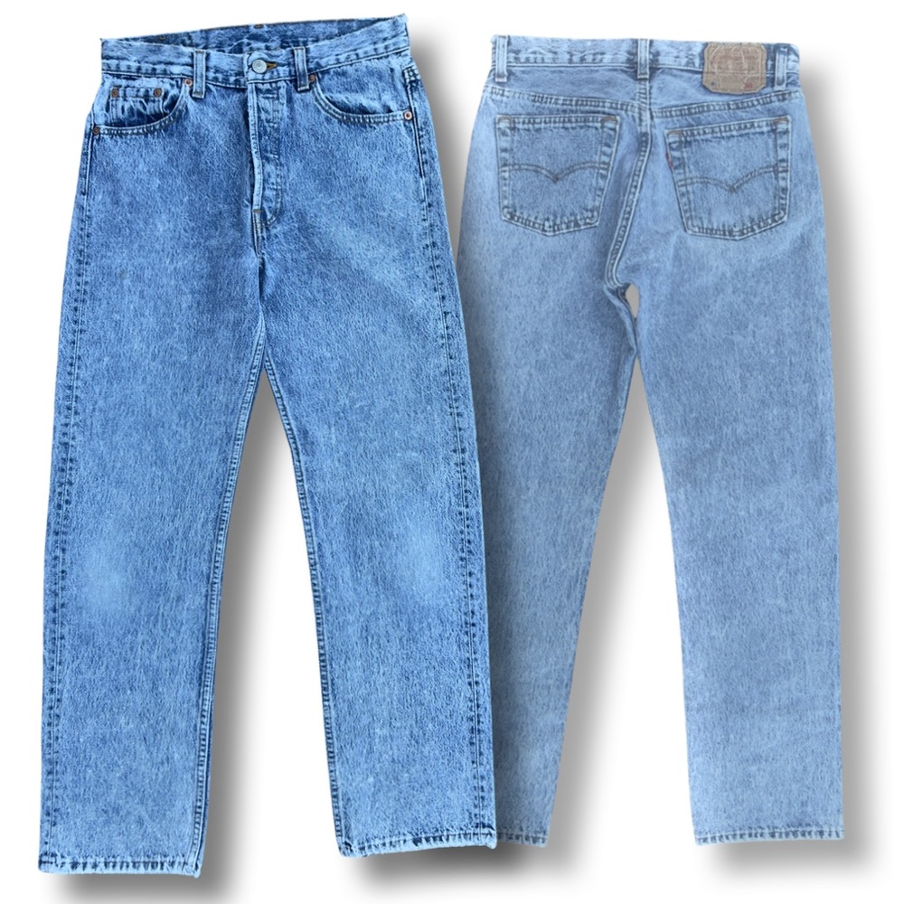 Levi’s Authorized Vintage 501 Straight Leg Jean Made In USA 59354-0000 - Picture 2 of 16